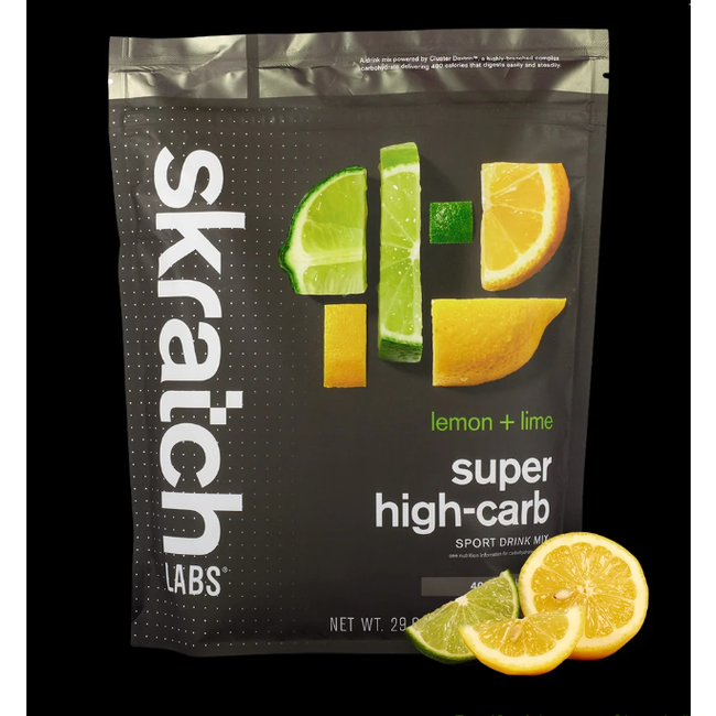 Skratch Labs Super High-Carb Sport Drink Mix 840g 8-Serving Resealable Bag
