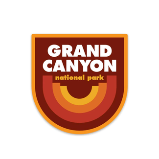 Keep Nature Wild Grand Canyon Vibes Sticker