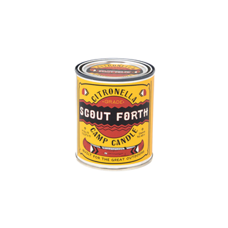 Good & Well Scout Forth Citronella Camp Candle 1/2 Pint