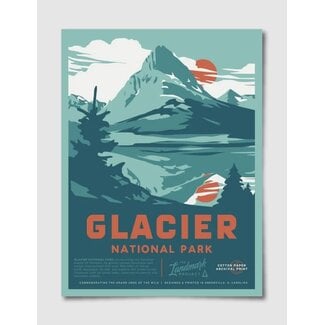 Landmark Project National Park Poster 12x16