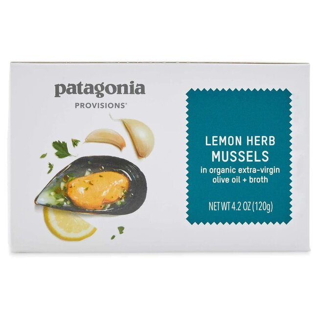 Patagonia Provisions Lemon Herb Mussels