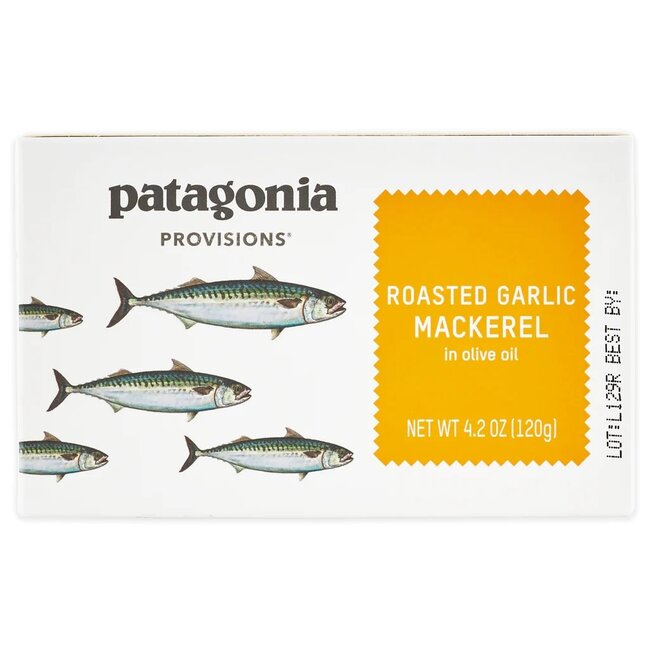 Patagonia Provisions Roasted Garlic Mackerel