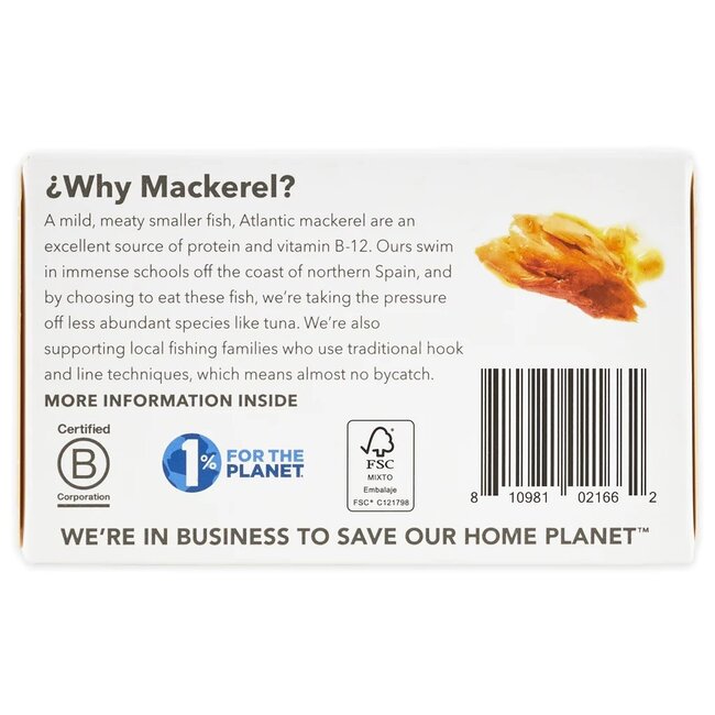 Patagonia Provisions Roasted Garlic Mackerel