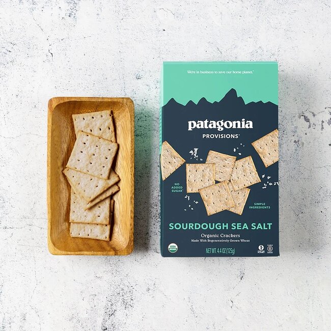 Patagonia Provisions Organic Sourdough Sea Salt Crackers