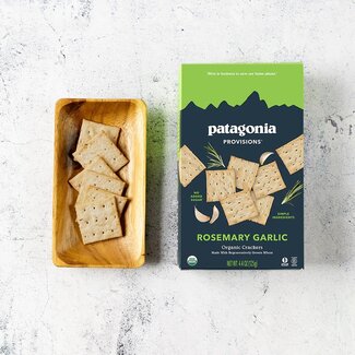 Patagonia Provisions Organic Rosemary Garlic Crackers