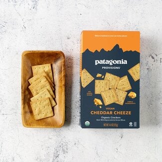 Patagonia Provisions Organic Vegan Cheddar Cheeze Crackers
