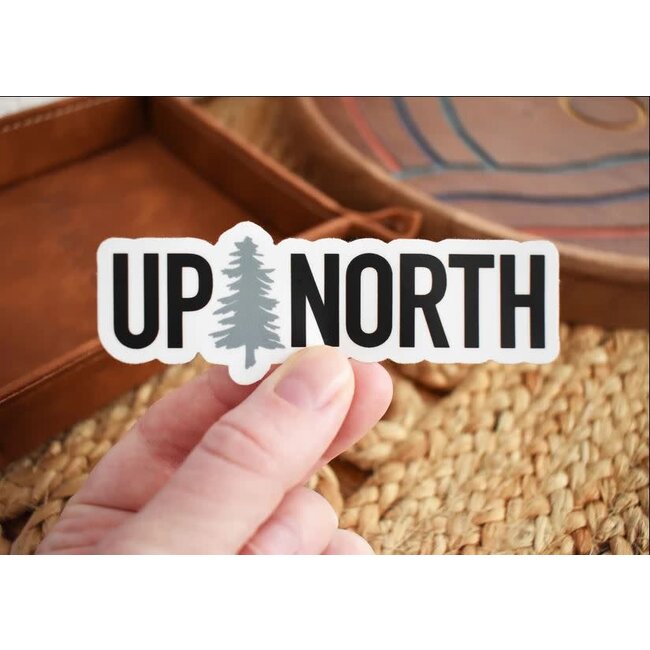 Wild North Co Up North Sticker