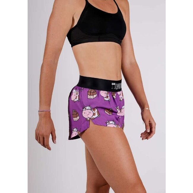 ChicknLegs Women's 1.5" Split Shorts