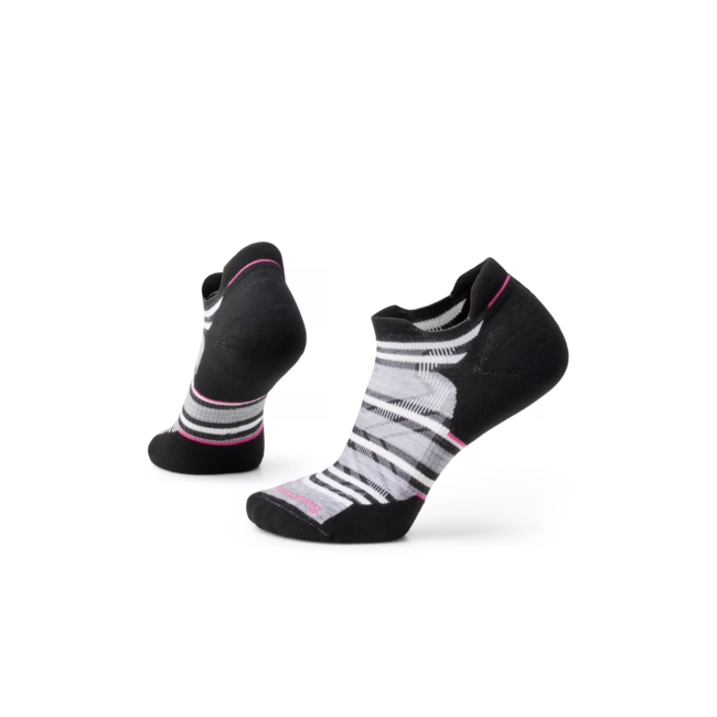 Smartwool Women's Run Targeted Cushion Stripe Low Ankle Socks