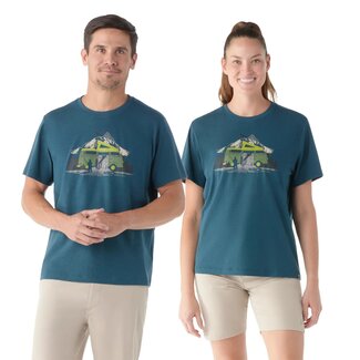 Smartwool Unisex River Van Graphic Short Sleeve Tee