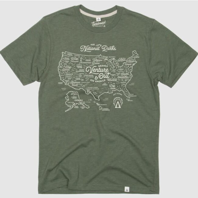 Landmark Project NPS Map Tee