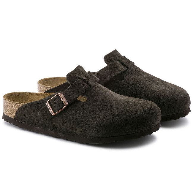 Birkenstock Boston Soft Footbed Suede