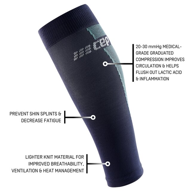 CEP Men's Ultralight Compression Calf Sleeves