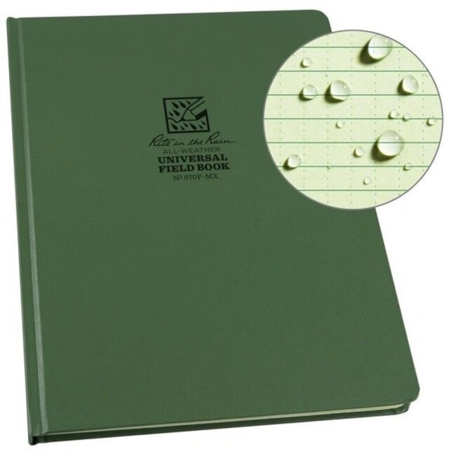 Rite In The Rain Hard Cover Book 8.75" x 11.25"