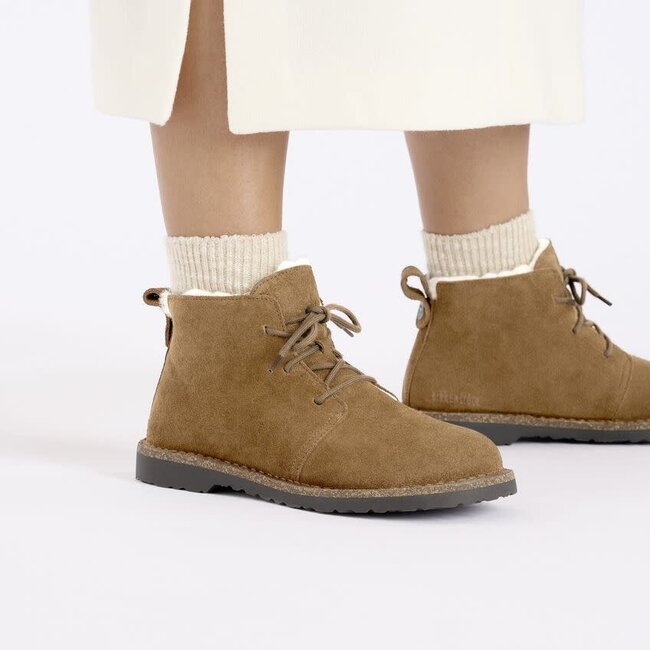 Birkenstock Uppsala Mid Shearling Suede Leather