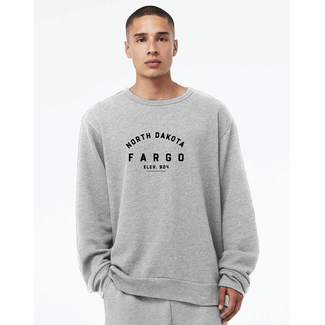 New Fargo ND Elevation Crewneck Sweatshirt
