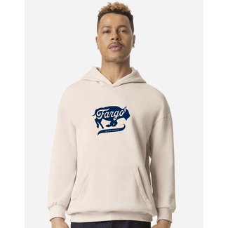 Beyond Running Just Fargo Bison Hoody