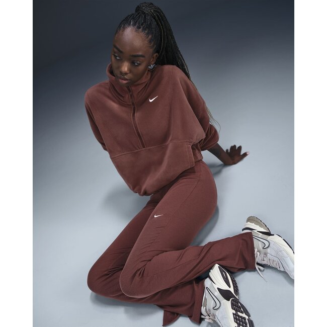 Nike Women's One Therma-FIT Oversized 1/2-Zip Fleece Top