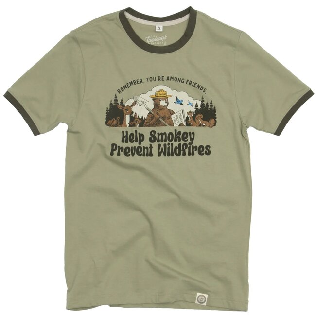 Landmark Project Smokey Among Friends Ringer Tee