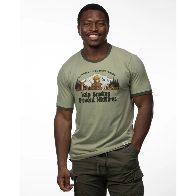 Landmark Project Smokey Among Friends Ringer Tee