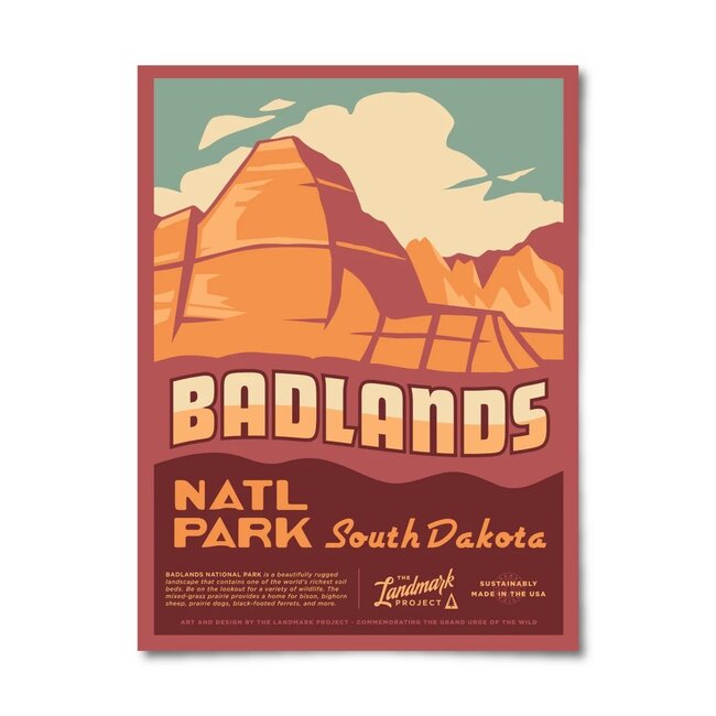 Landmark Project National Park Poster 18x24