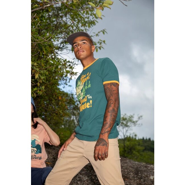 Landmark Project Woodsy Owl Retro Short Sleeve Ringer Tee