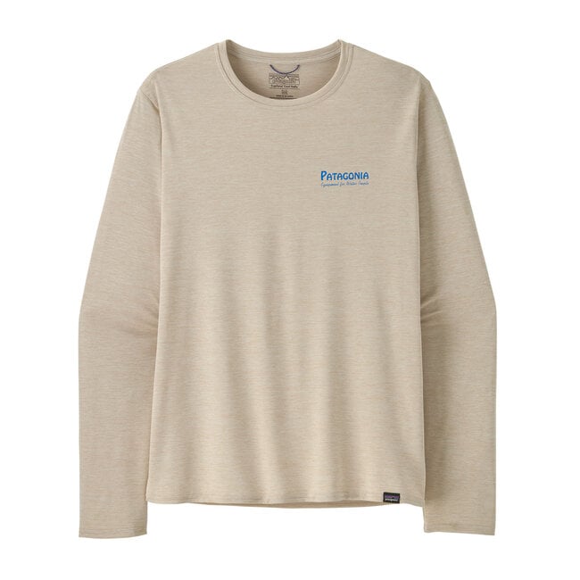 Patagonia Men's L/S Cap Cool Daily Graphic Shirt - Waters