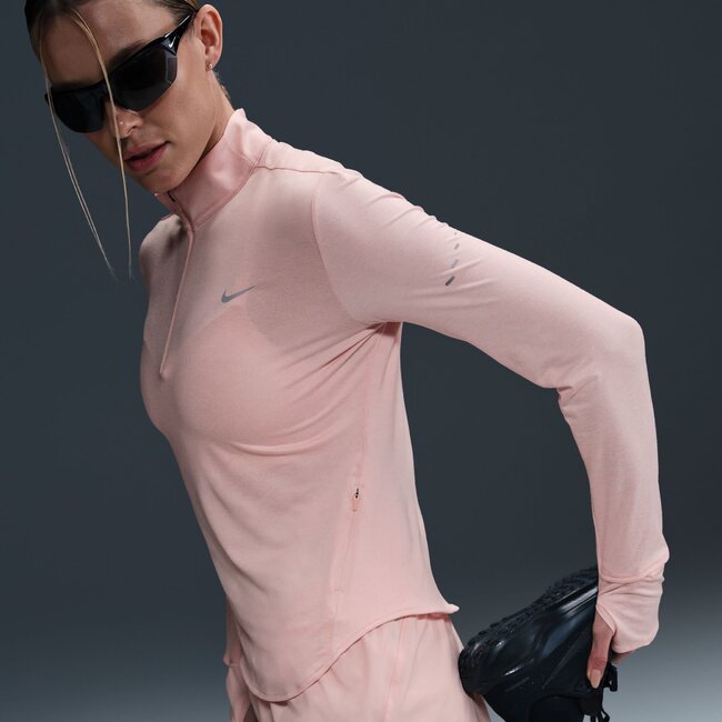 Nike Women's Swift Dri-FIT UV 1/4-Zip Running Top