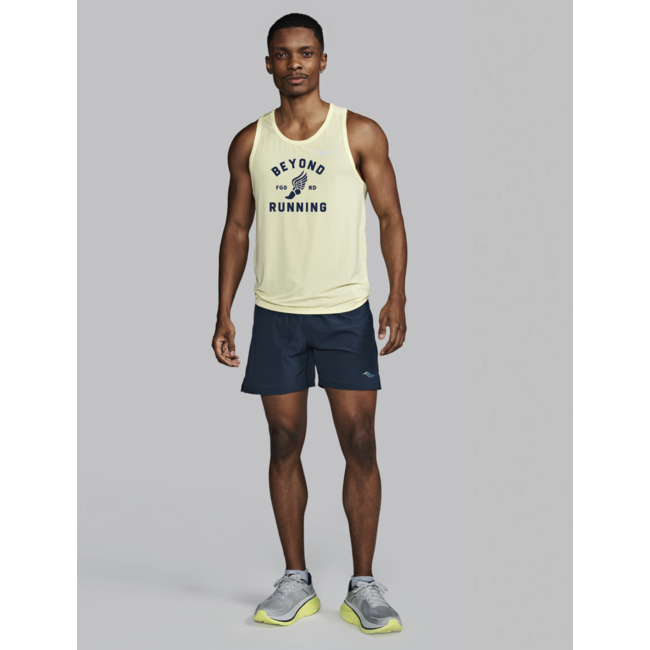 Saucony Men's BR Wings Stopwatch Singlet