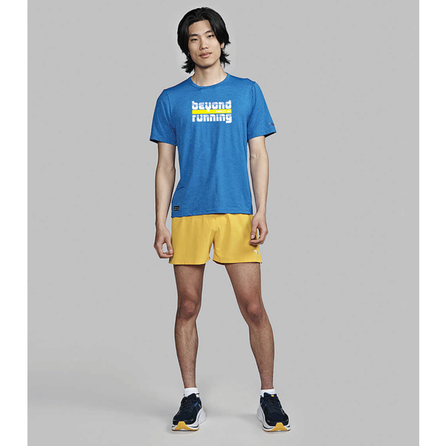 Saucony Men's BR Comp Stopwatch Short Sleeve