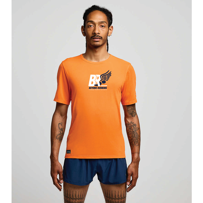 Saucony Men's BR Initial Wings Stopwatch SS