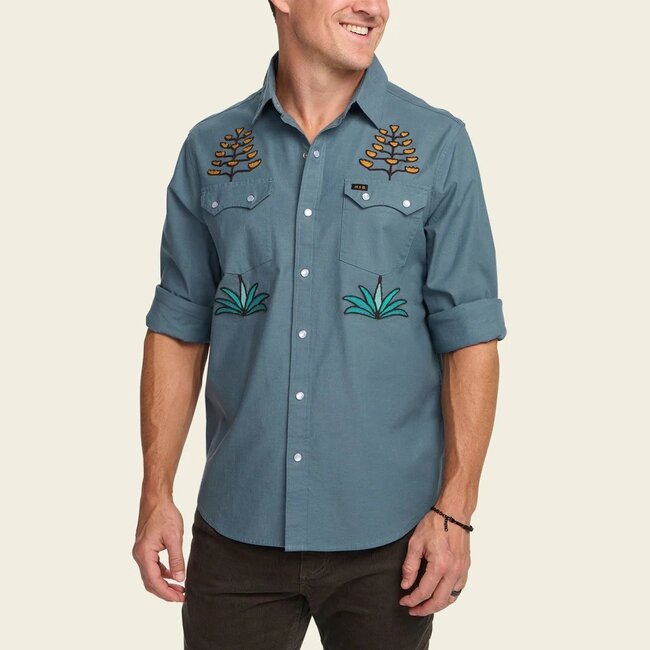 Howler Brothers Men's Crosscut Deluxe Snapshirt