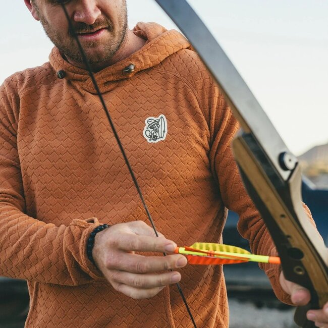 Howler Brothers Men's Palo Duro Grid Fleece Hoodie