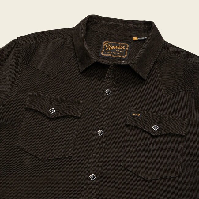 Howler Brothers Men's Banning Corduroy Snapshirt