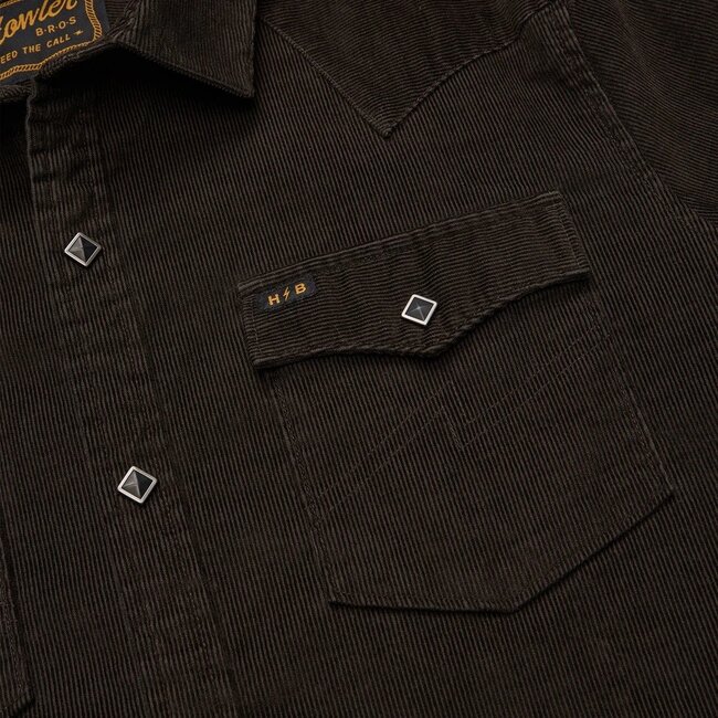 Howler Brothers Men's Banning Corduroy Snapshirt