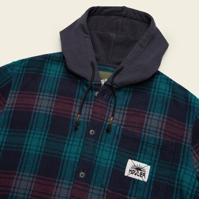 Howler Brothers Men's Salvo Hooded Blanket Flannel