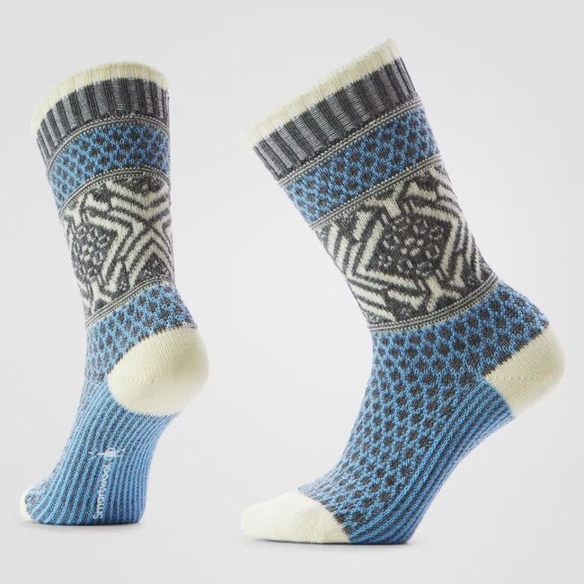 Smartwool Women's Everyday Cozy Popcorn Snowflake Crew Socks
