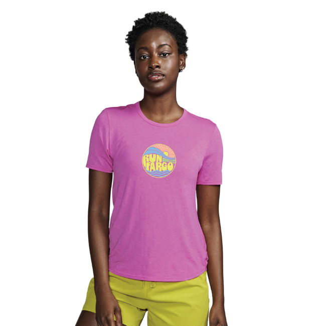 Saucony Women's Sunny Groove Stopwatch Short Sleeve