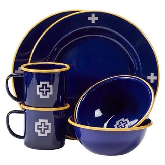 Pendleton Camp Enamelware Set