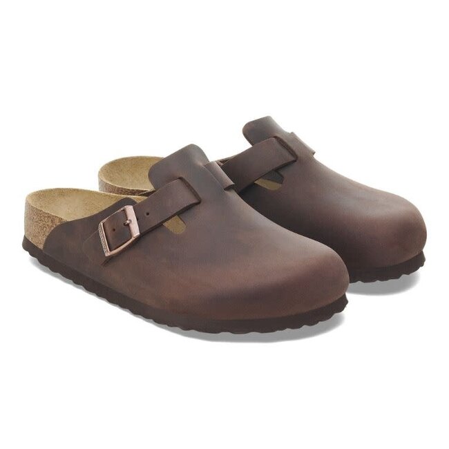 Birkenstock Boston Oiled Leather Soft Footbed