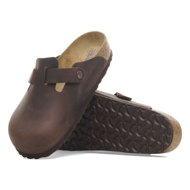 Birkenstock Boston Oiled Leather Soft Footbed
