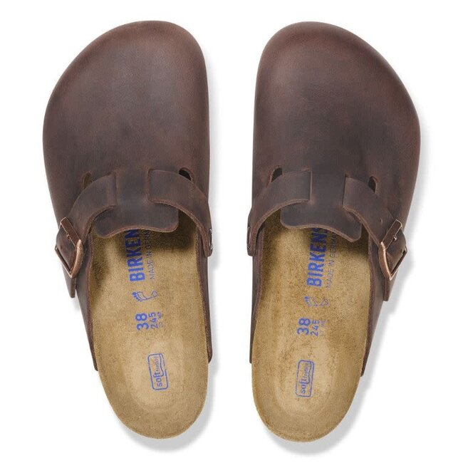 Birkenstock Boston Oiled Leather Soft Footbed