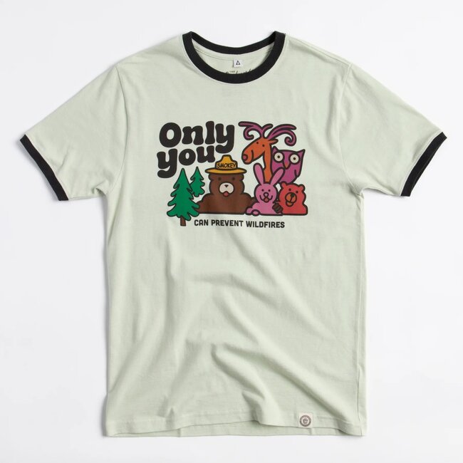 Landmark Project Only You Vintage Short Sleeve Ringer Tee