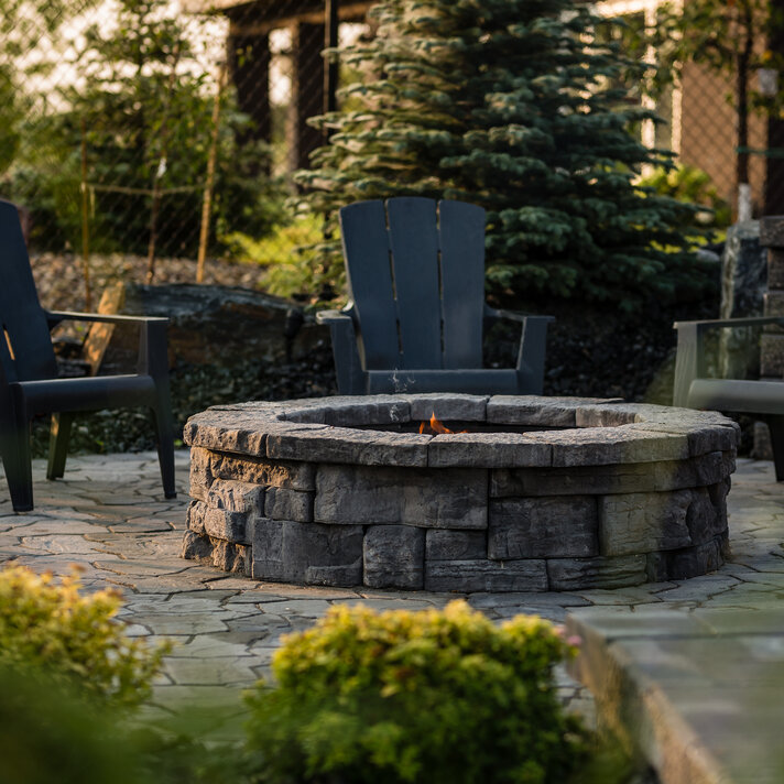 Fire Pit Kits & Stones Transform Your Backyard CLS Landscape Supply