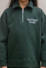 Green 1/4 Zip Pullover Child & Youth