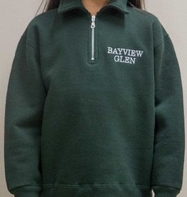 Green 1/4 Zip Pullover Child & Youth