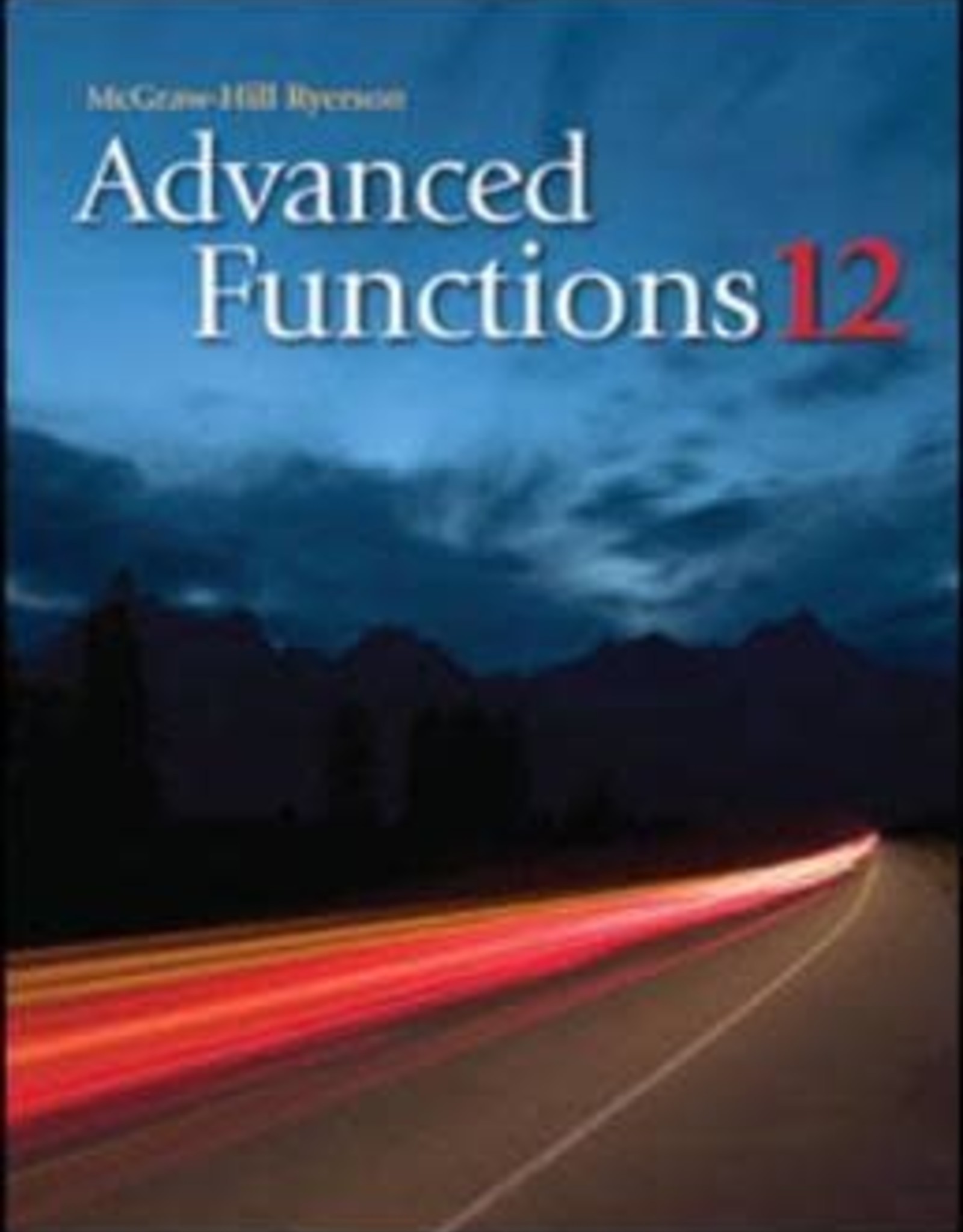 Advanced Function 12 - Textbook