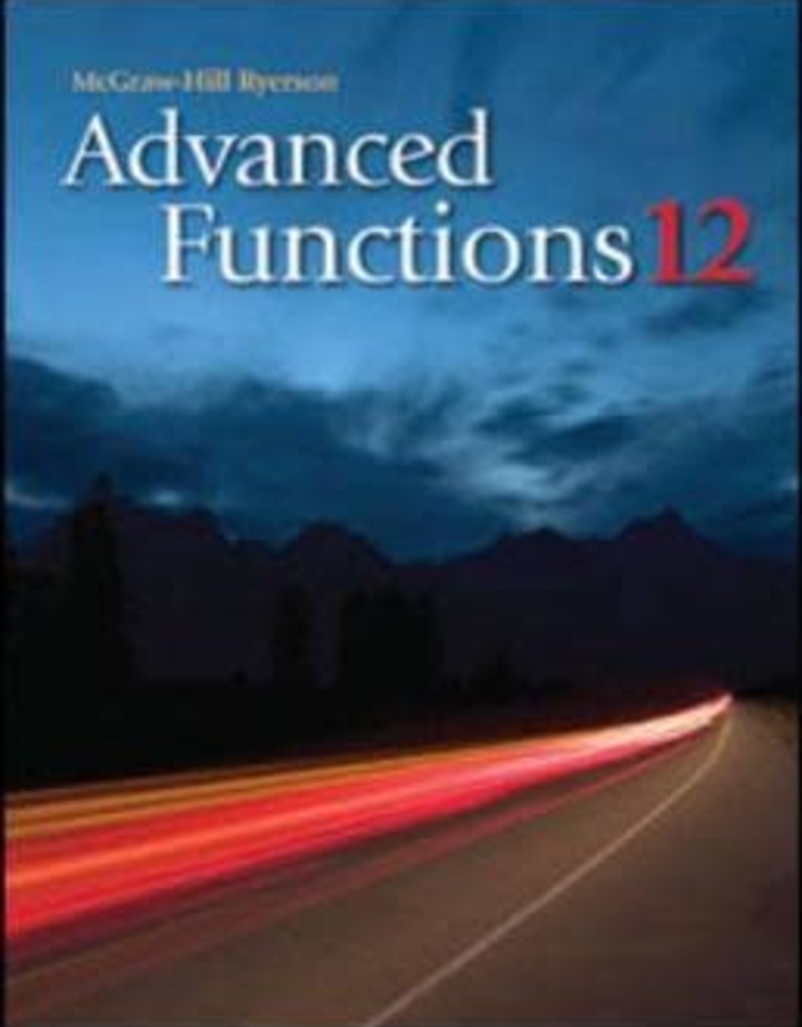 Advanced Functions 12 - Textbook