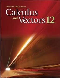 Calculus Vector 12 Textbook 