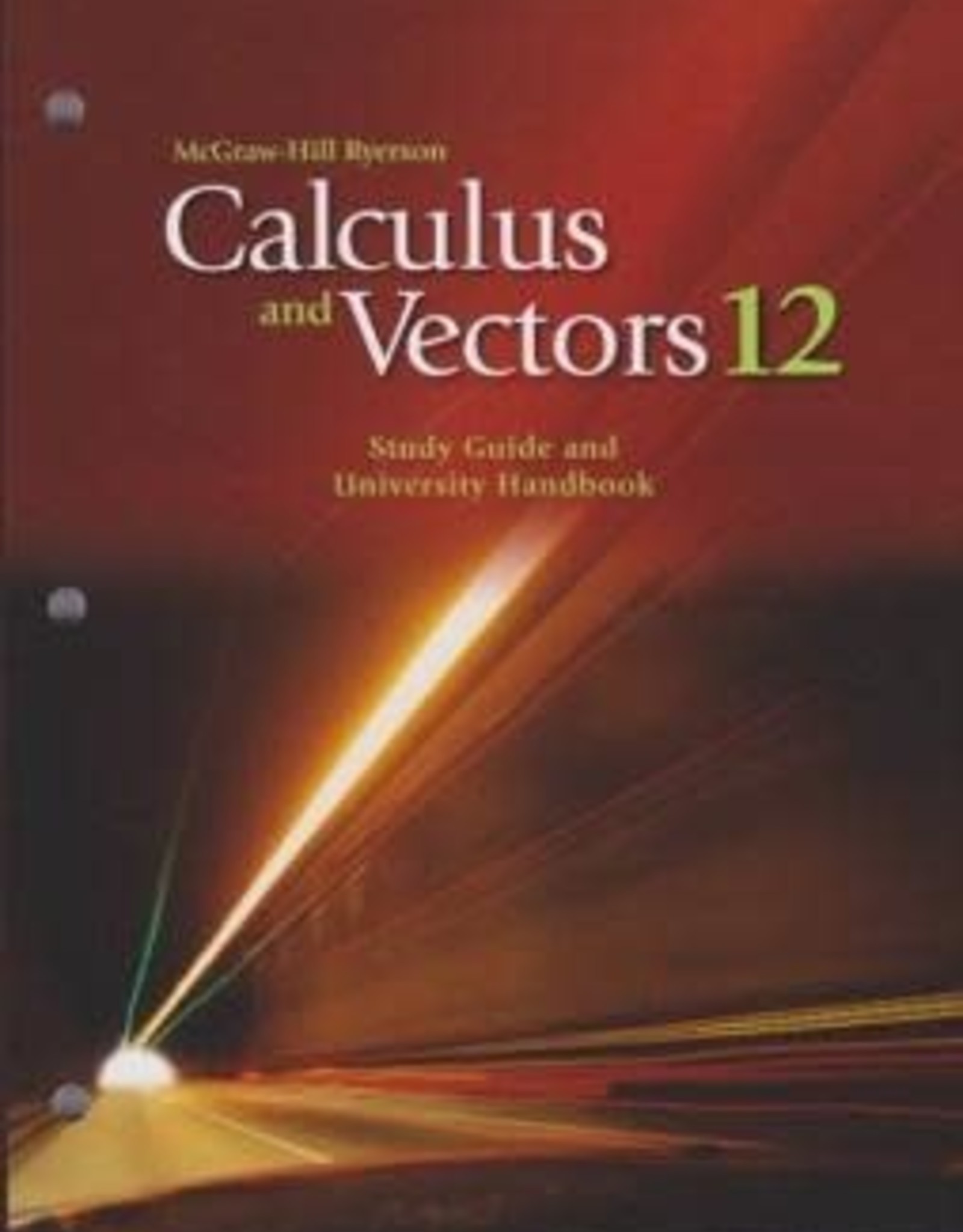 Calculus & Vectors 12- Study Guide